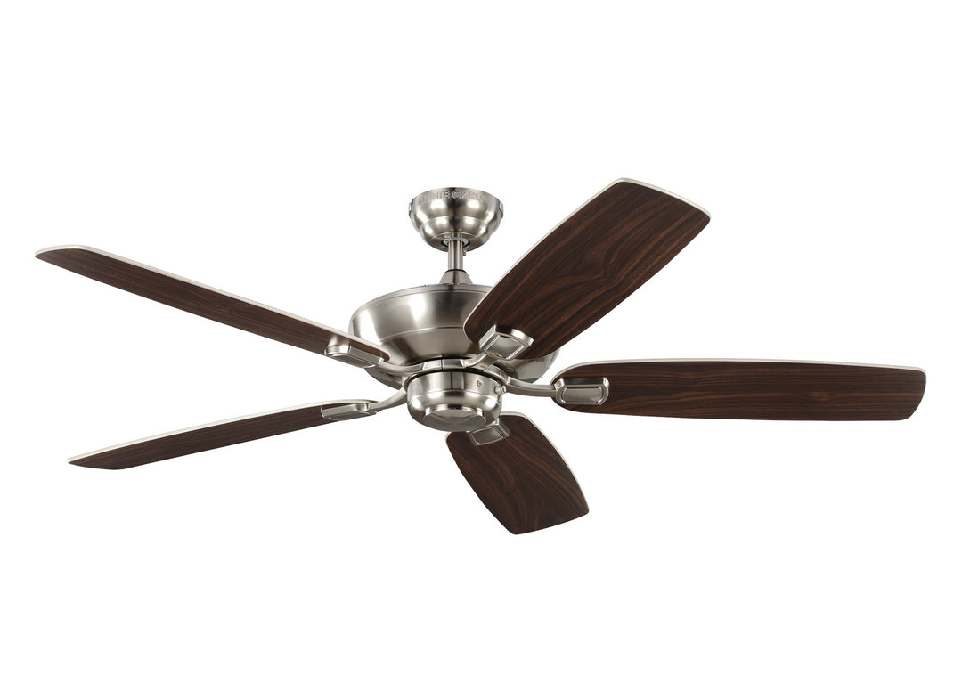 Colony 52" Ceiling Fan in Brushed Steel - available from The Lighting Shoppe, trusted by Canadian homeowners
