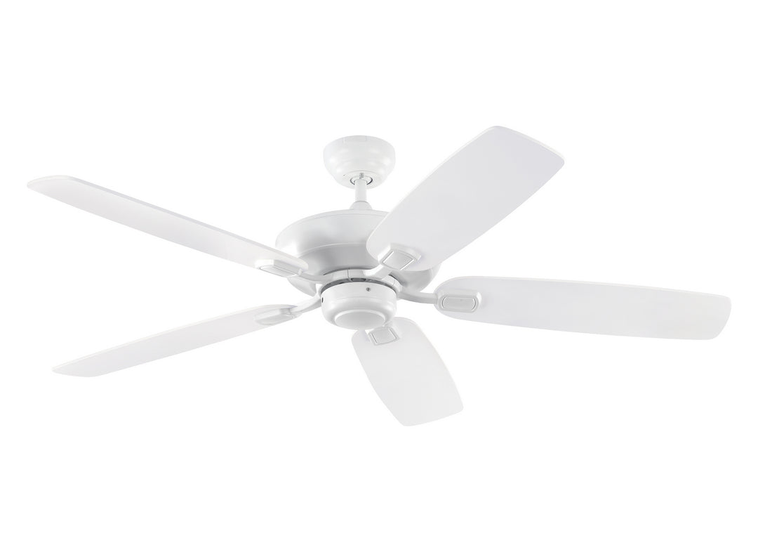 Colony 52" Ceiling Fan in Matte White - available from The Lighting Shoppe, trusted by Canadian homeowners