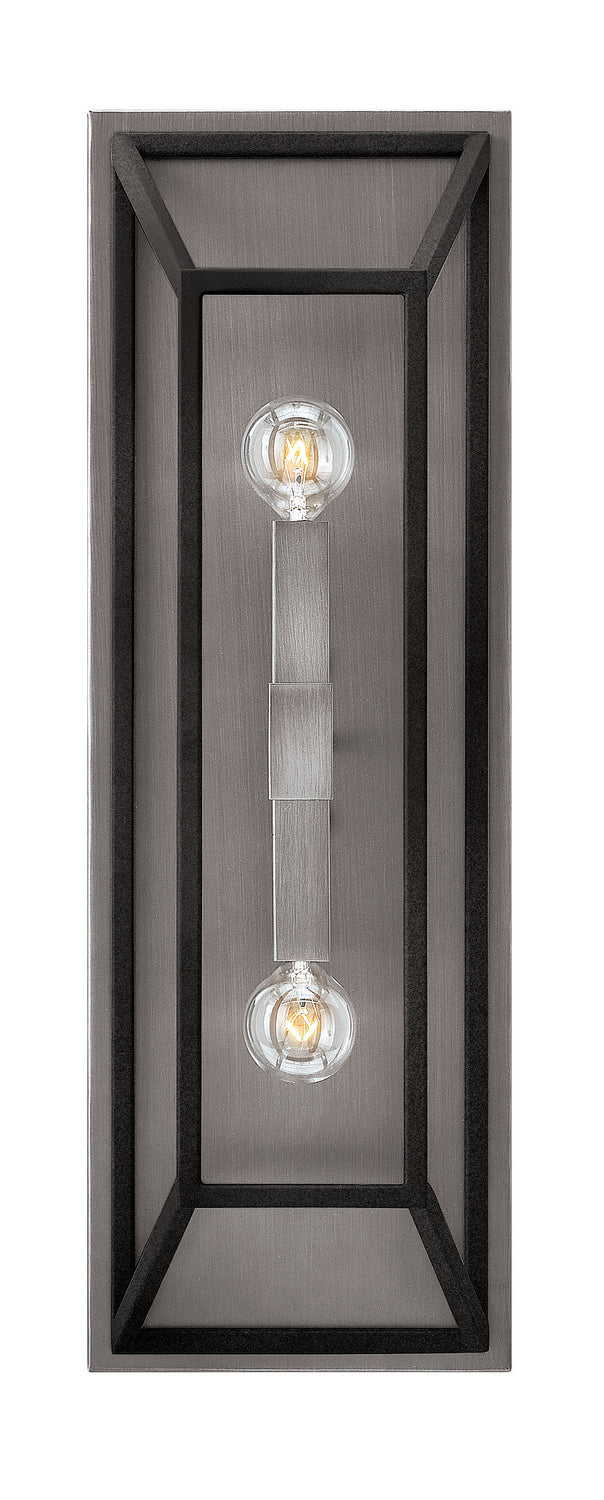 Fulton LED Wall Sconce in Aged Zinc - available from The Lighting Shoppe, trusted by Canadian homeowners