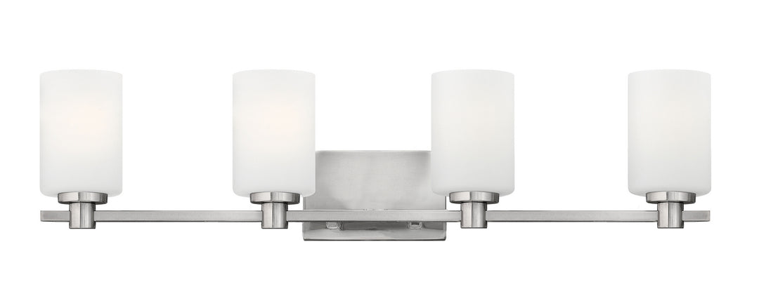 Karlie LED Vanity in Brushed Nickel - available from The Lighting Shoppe, trusted by Canadian homeowners