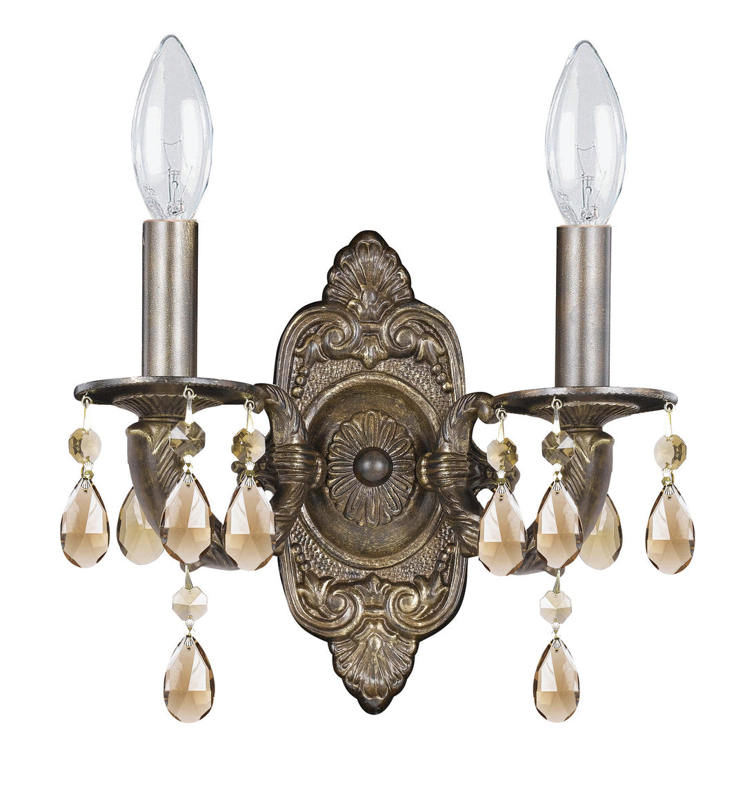 Paris Market Two Light Wall Sconce in Venetian Bronze - available from The Lighting Shoppe, trusted by Canadian homeowners