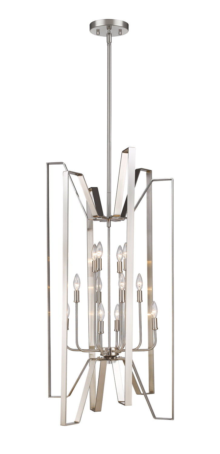Marsala 12 Light Pendant in Brushed Nickel - available from The Lighting Shoppe, trusted by Canadian homeowners