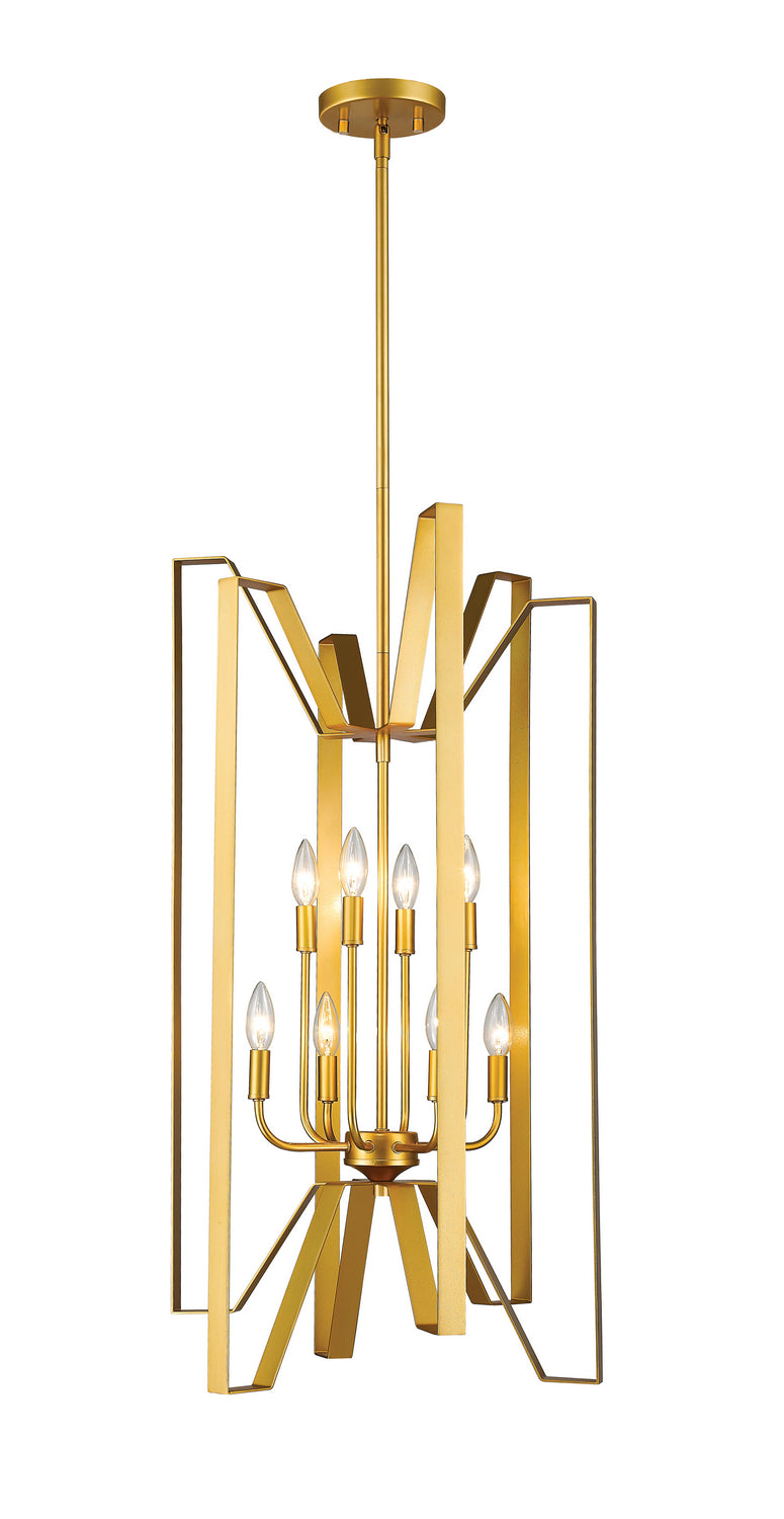 Z-Lite Canada - 4000-8PMG - Eight Light Chandelier - Marsala - Polished Metallic Gold