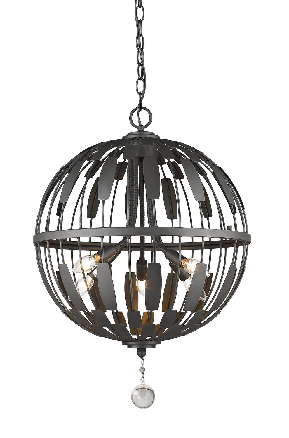 Almet Five Light Chandelier in Bronze - available from The Lighting Shoppe, trusted by Canadian homeowners