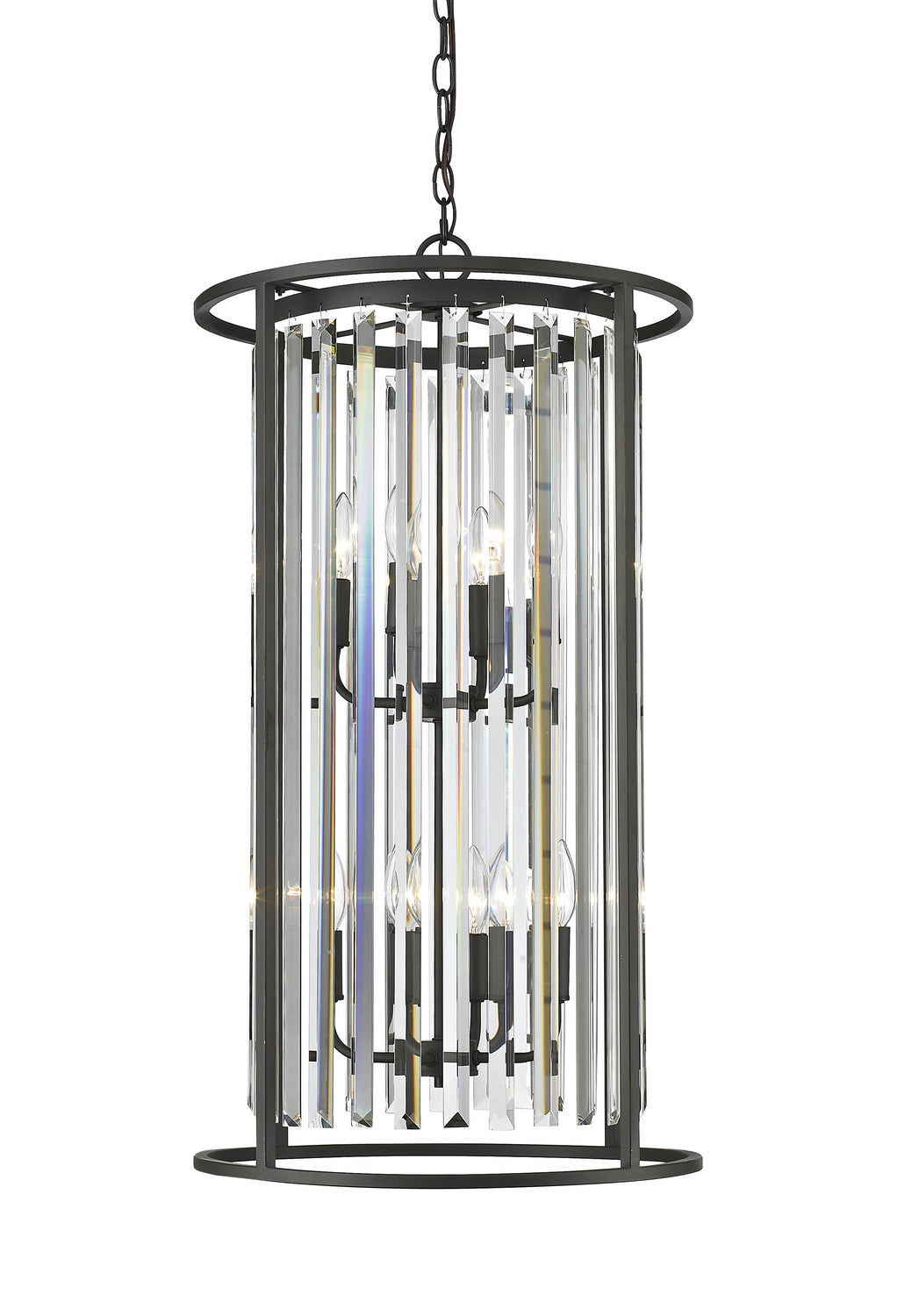Z-Lite Canada - 439-8BRZ - Eight Light Chandelier - Monarch - Bronze