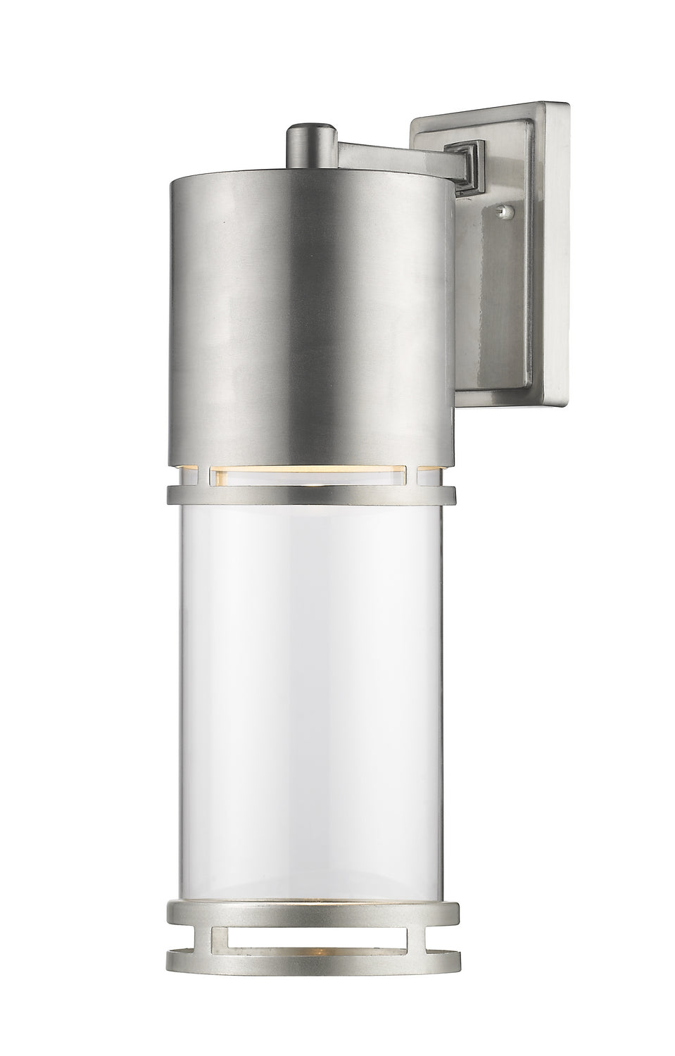 Luminata LED Outdoor Wall Mount in Brushed Aluminum - available from The Lighting Shoppe, trusted by Canadian homeowners