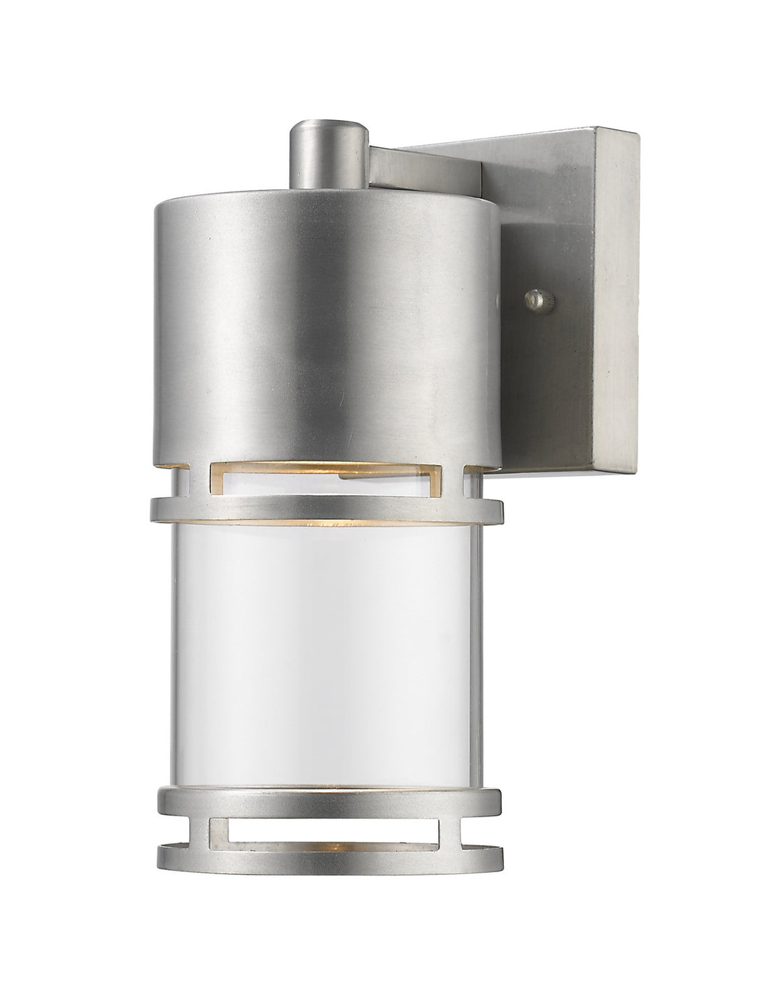 Luminata LED Outdoor Wall Mount in Brushed Aluminum - available from The Lighting Shoppe, trusted by Canadian homeowners