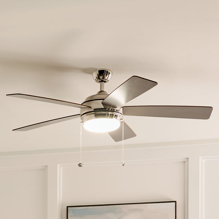 Kichler Canada - 330174PN - 52"Ceiling Fan - Starkk - Polished Nickel