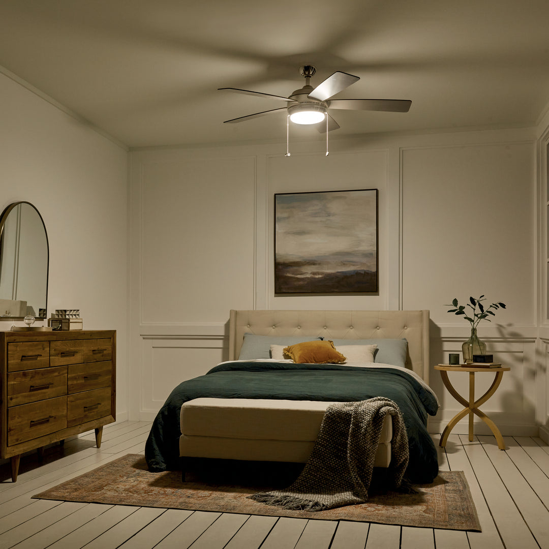 Kichler Canada - 330174PN - 52"Ceiling Fan - Starkk - Polished Nickel