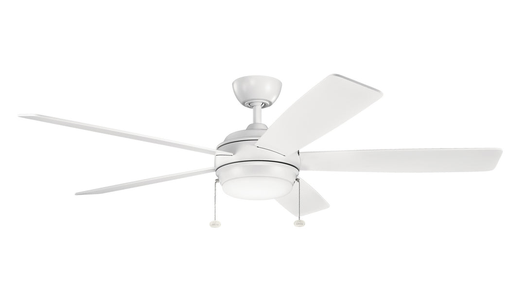 Kichler Canada - 330180MWH - 60"Ceiling Fan - Starkk - Matte White