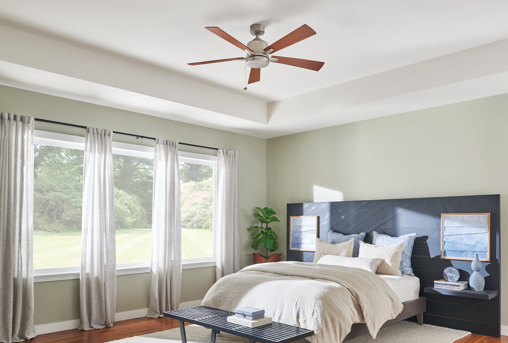 Kichler Canada - 330242NI - 52"Ceiling Fan - Lucian II - Brushed Nickel