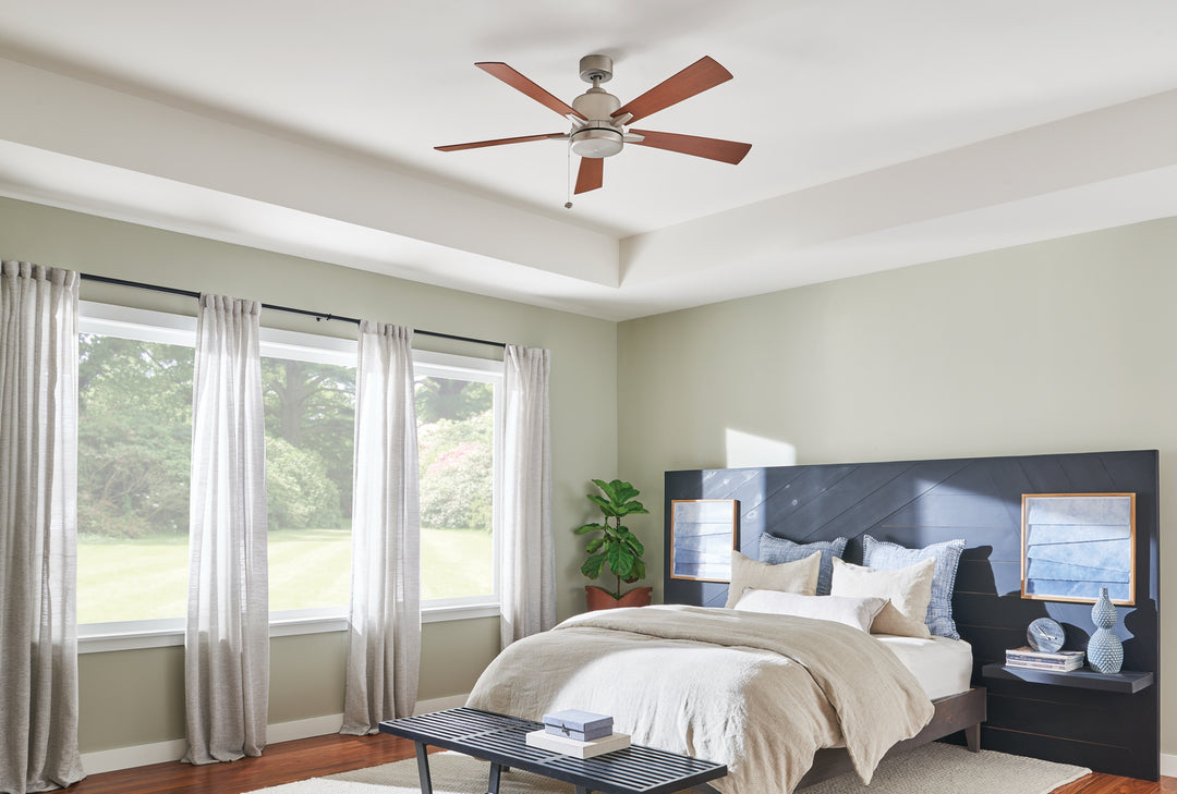 Kichler Canada - 330242NI - 52"Ceiling Fan - Lucian II - Brushed Nickel