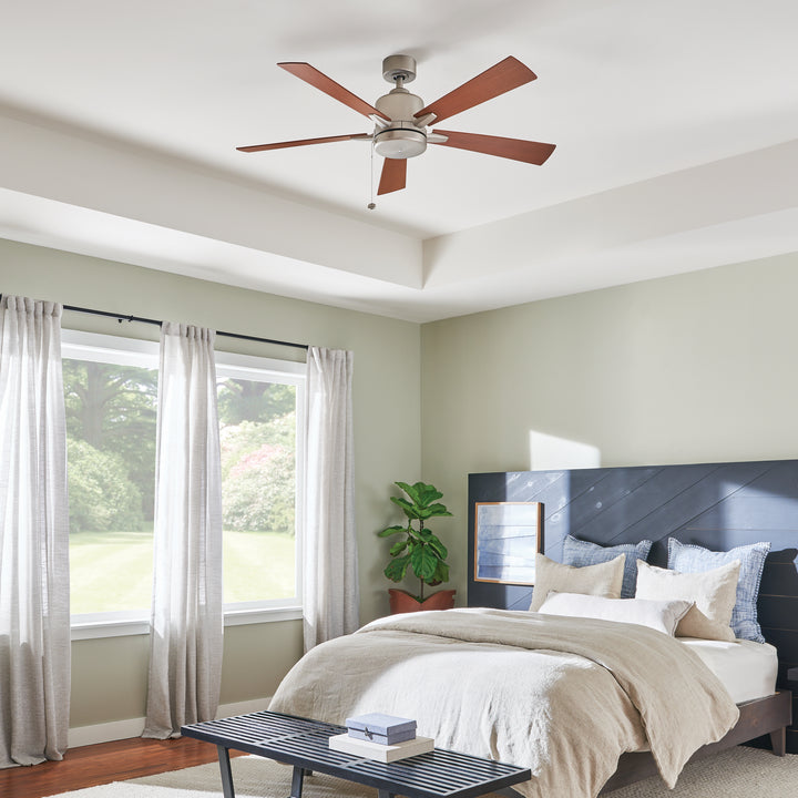 Kichler Canada - 330242NI - 52"Ceiling Fan - Lucian II - Brushed Nickel