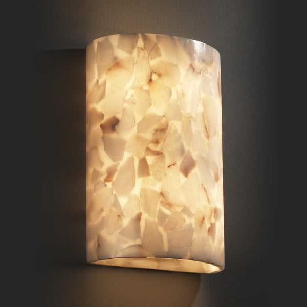 Alabaster Rocks LED Wall Sconce Justice Designs