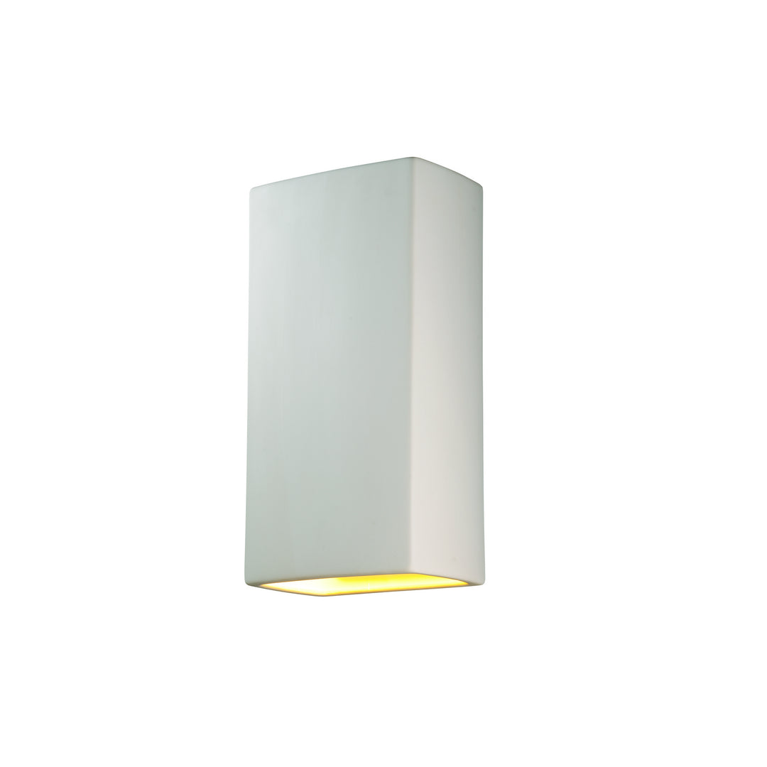 Justice Designs - CER-1175-BIS-LED2-2000 - LED Lantern - Ambiance - Bisque