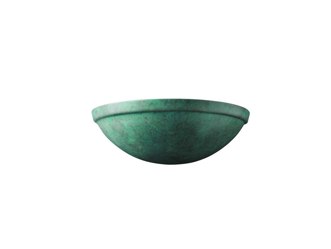 Ambiance LED Lantern in Verde Patina Justice Designs