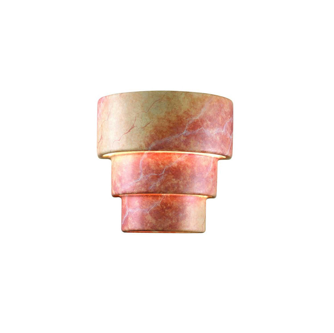Ambiance LED Lantern in Agate Marble Justice Designs