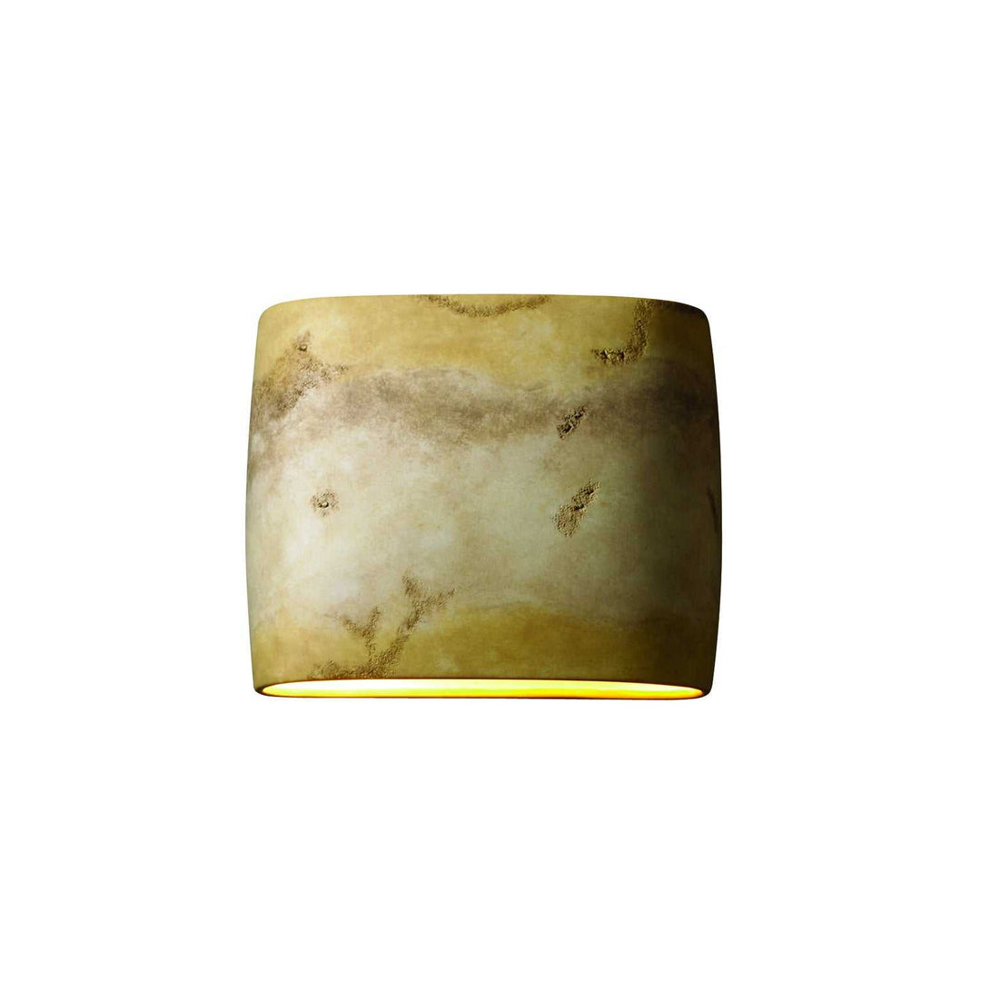Ambiance LED Wall Sconce in Greco Travertine Justice Designs