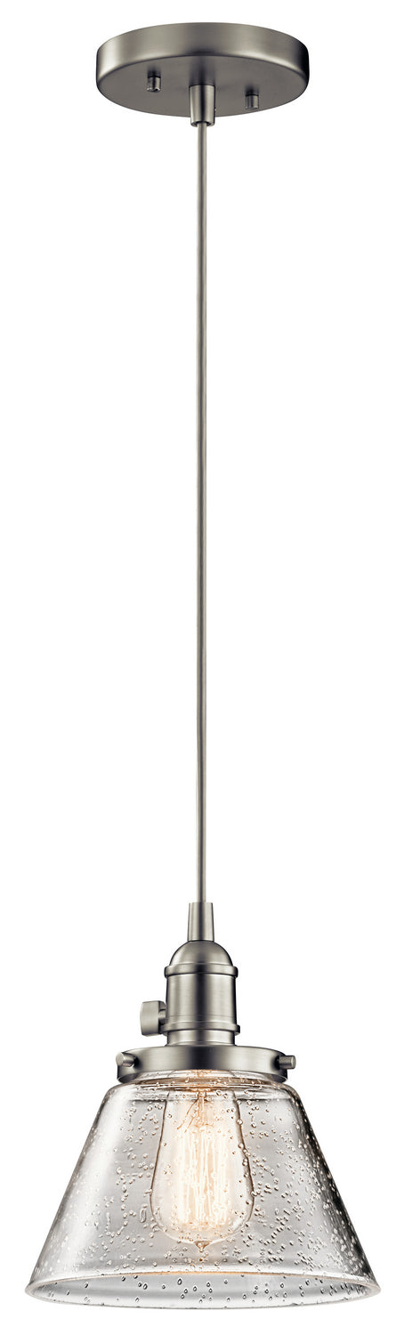 Kichler Canada - 43851NI - One Light Mini Pendant - Avery - Brushed Nickel