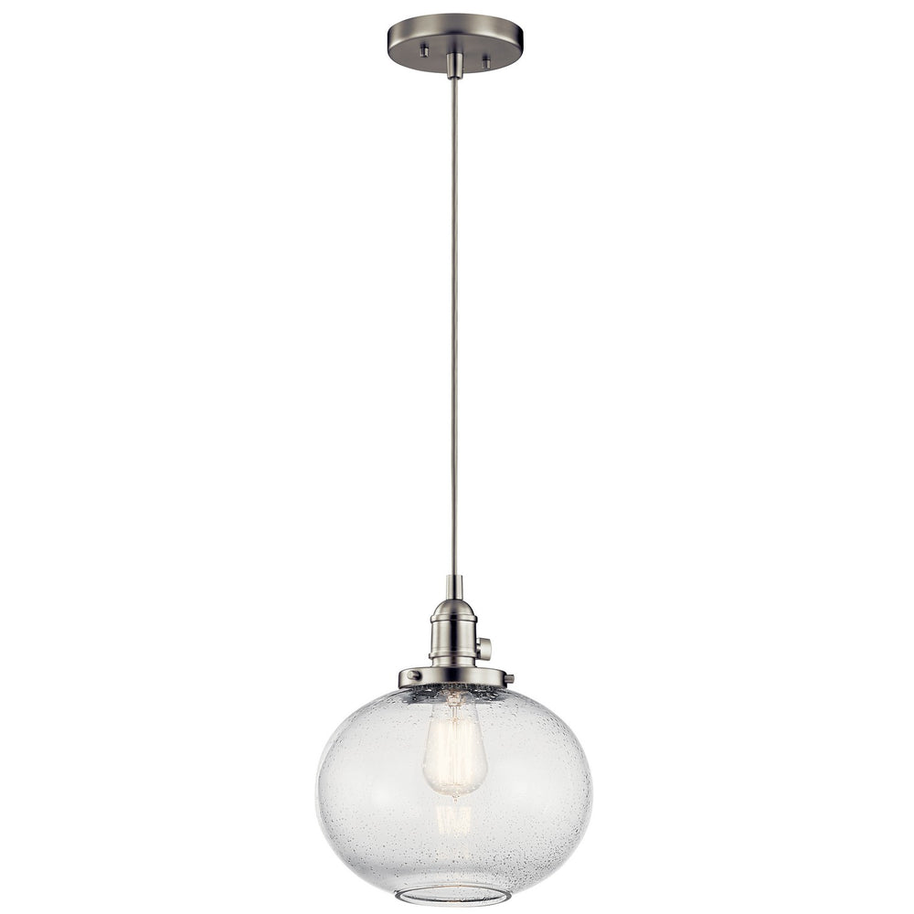 Kichler Canada - 43852NI - One Light Mini Pendant - Avery - Brushed Nickel