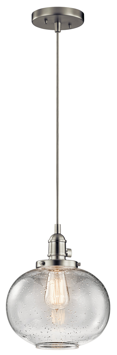 Kichler Canada - 43852NI - One Light Mini Pendant - Avery - Brushed Nickel