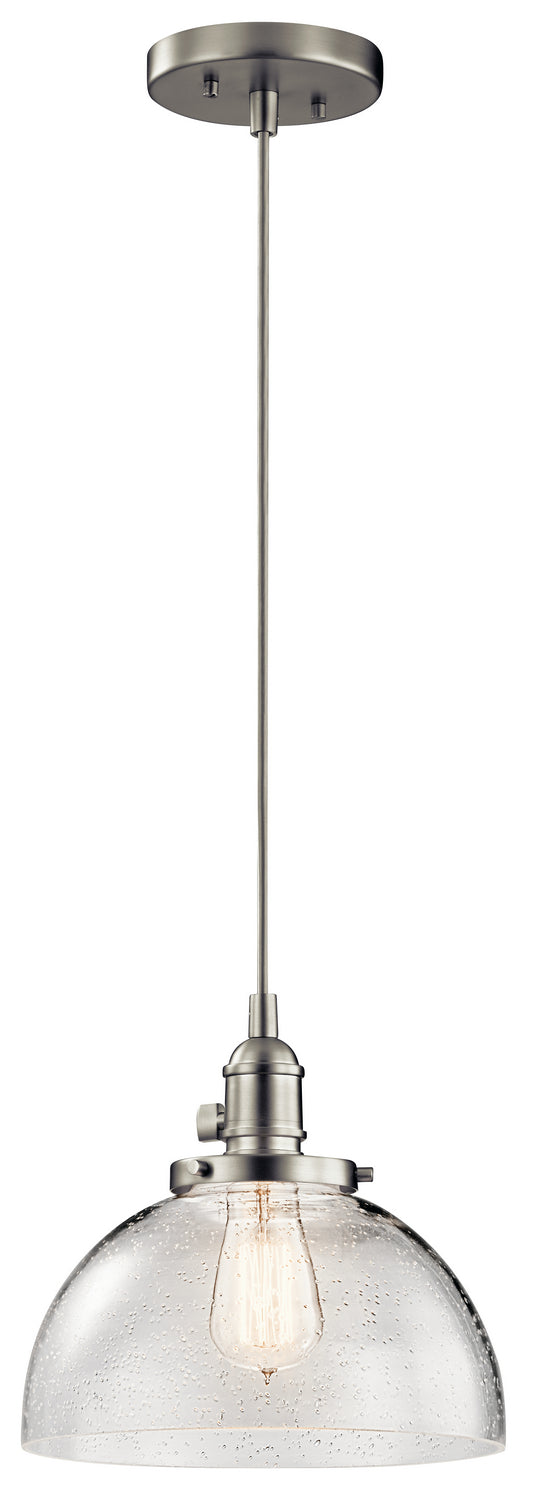 Kichler Canada - 43853NI - One Light Mini Pendant - Avery - Brushed Nickel