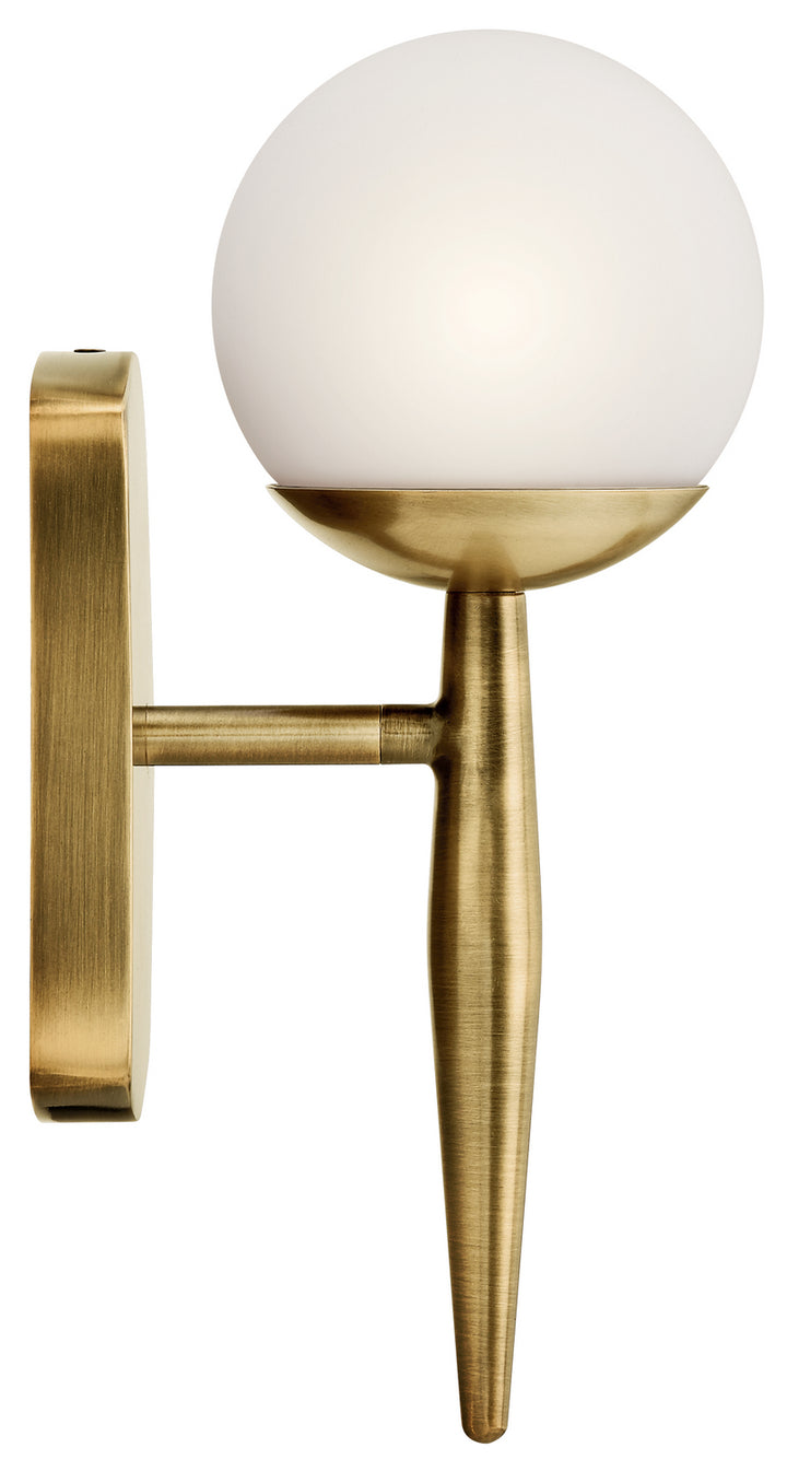 Kichler Canada - 45580NBR - One Light Wall Sconce - Jasper - Natural Brass