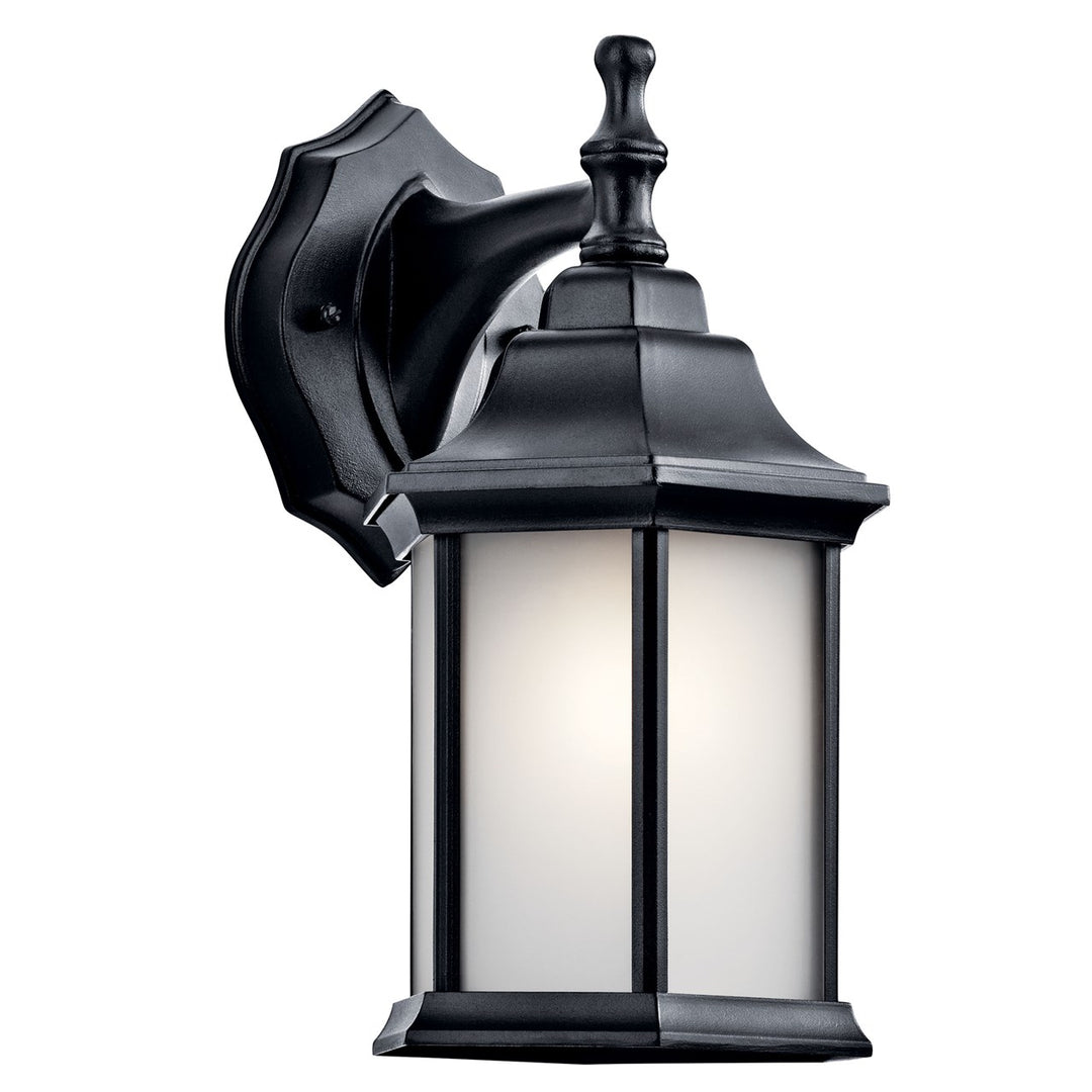 Kichler Canada - 9776BKS - One Light Outdoor Wall Mount - Chesapeake - Black