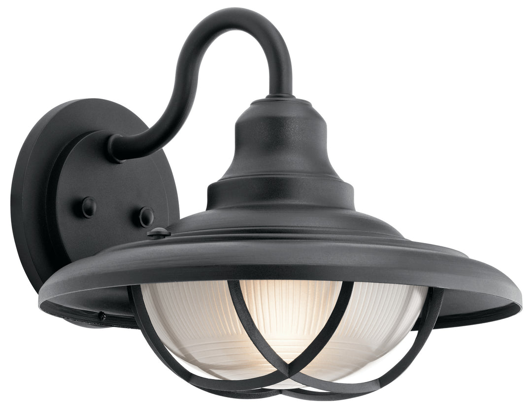 Kichler Canada - 49693BKT - One Light Outdoor Wall Mount - Harvest Ridge - Textured Black