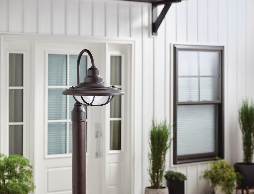 Kichler Canada - 49694BKT - One Light Outdoor Post Mount - Harvest Ridge - Textured Black