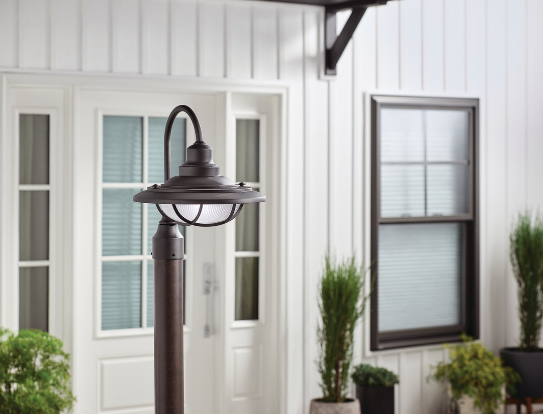 Kichler Canada - 49694BKT - One Light Outdoor Post Mount - Harvest Ridge - Textured Black