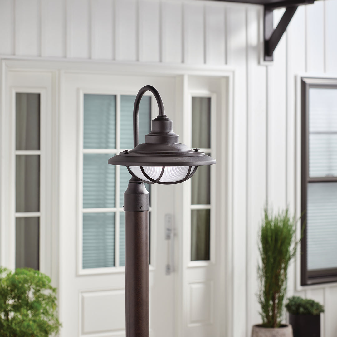 Kichler Canada - 49694BKT - One Light Outdoor Post Mount - Harvest Ridge - Textured Black