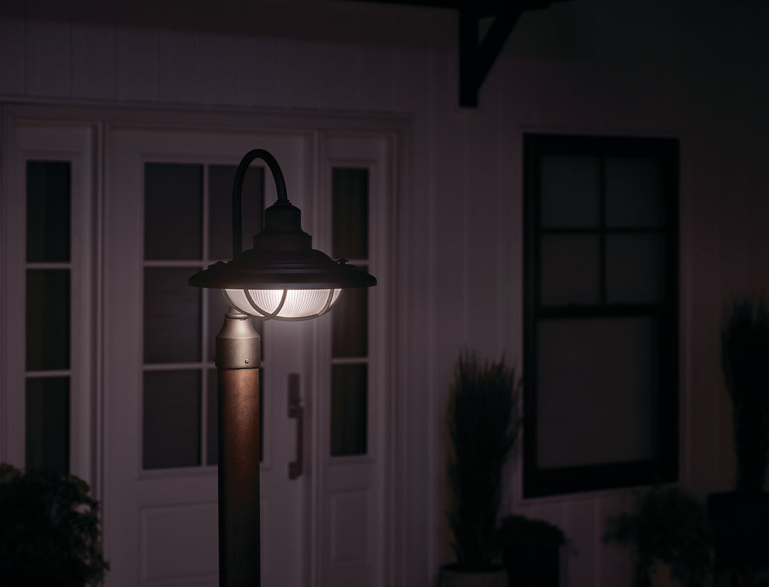 Kichler Canada - 49694BKT - One Light Outdoor Post Mount - Harvest Ridge - Textured Black