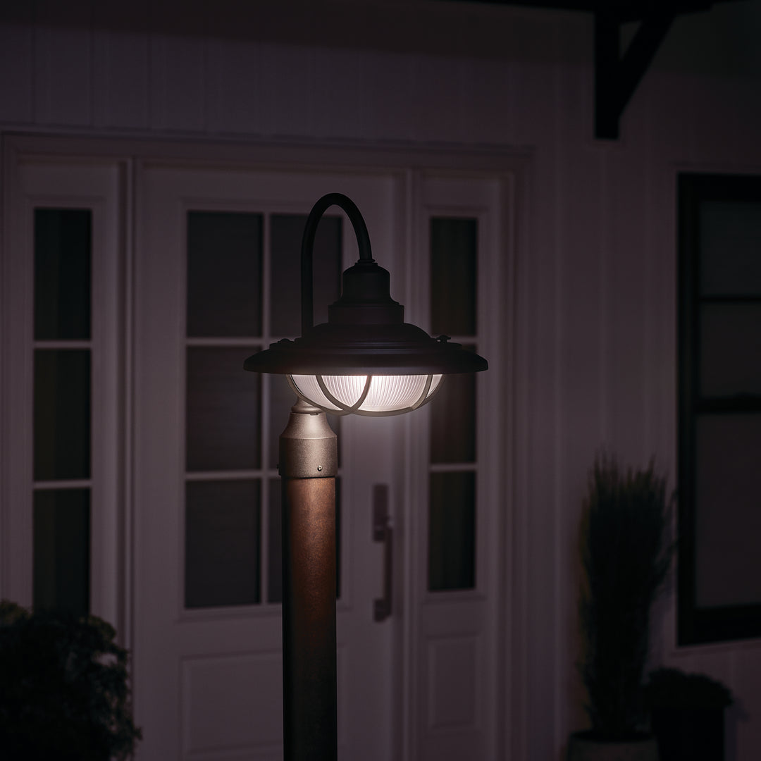 Kichler Canada - 49694BKT - One Light Outdoor Post Mount - Harvest Ridge - Textured Black