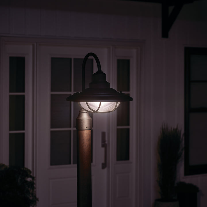 Kichler Canada - 49694BKT - One Light Outdoor Post Mount - Harvest Ridge - Textured Black