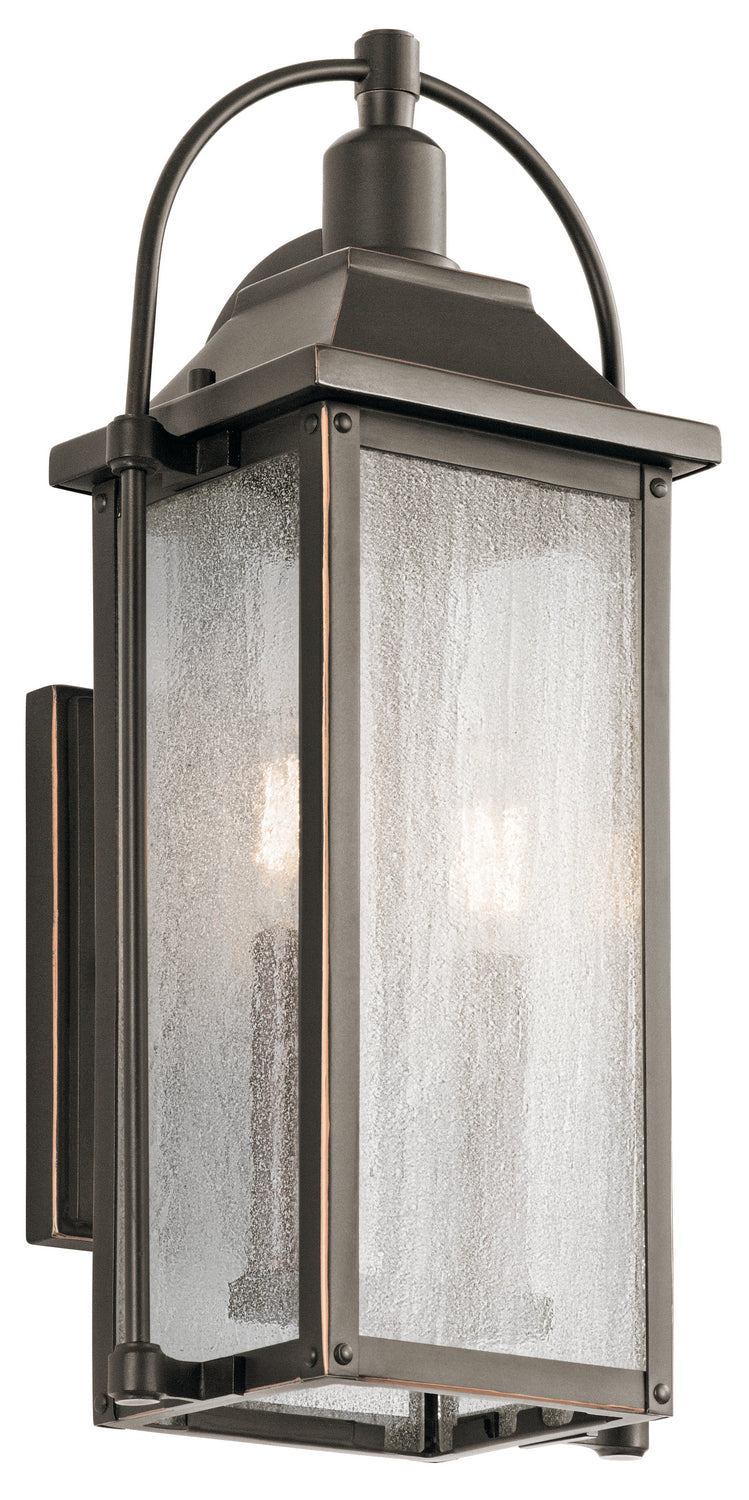 Kichler Canada - 49714OZ - Two Light Outdoor Wall Mount - Harbor Row - Olde Bronze