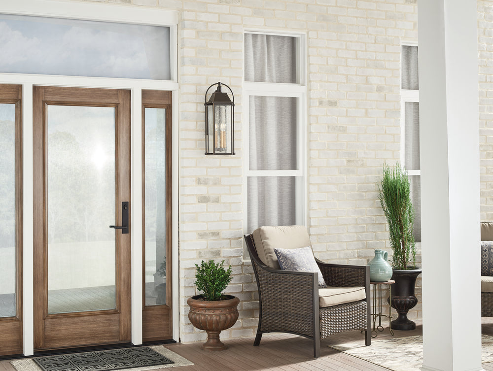 Kichler Canada - 49715OZ - Three Light Outdoor Wall Mount - Harbor Row - Olde Bronze