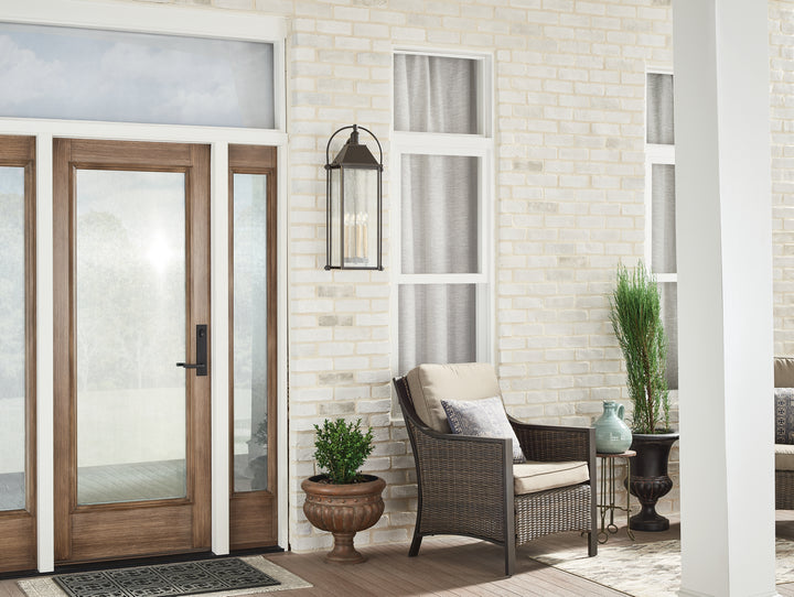 Kichler Canada - 49716OZ - Four Light Outdoor Wall Mount - Harbor Row - Olde Bronze