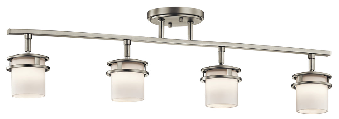 Hendrik Four Light Rail Light in Brushed Nickel - available from The Lighting Shoppe, trusted by Canadian homeowners