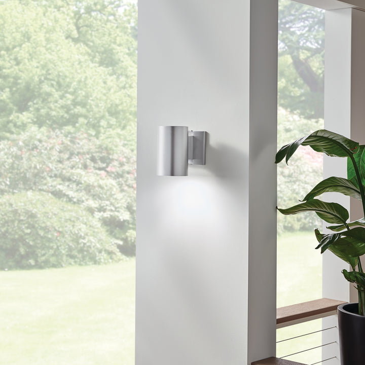 Kichler Canada - 9234BA - One Light Outdoor Wall Mount - Brushed Aluminum