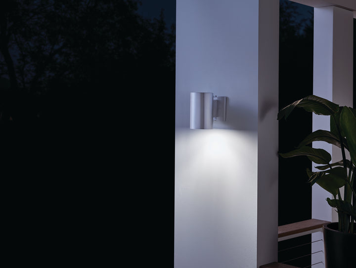 Kichler Canada - 9234BA - One Light Outdoor Wall Mount - Brushed Aluminum