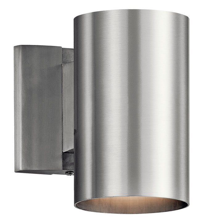 Kichler Canada - 9234BA - One Light Outdoor Wall Mount - Brushed Aluminum