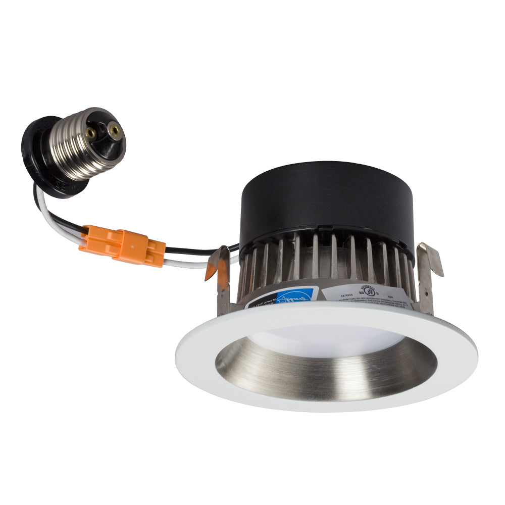 4`` Retrofit LED Trim in Brushed Nickel - available from The Lighting Shoppe, trusted by Canadian homeowners