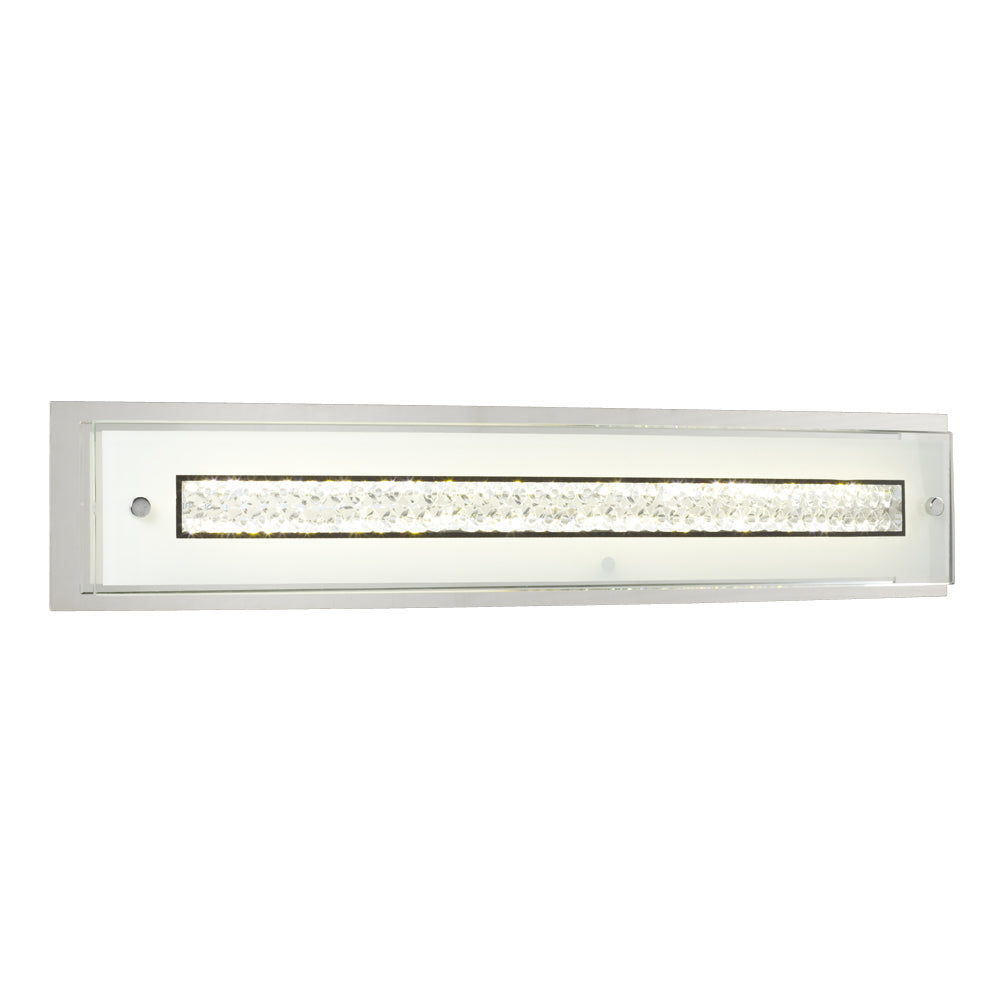 Aubree LED Bath & Vanity Light in Chrome - available from The Lighting Shoppe, trusted by Canadian homeowners