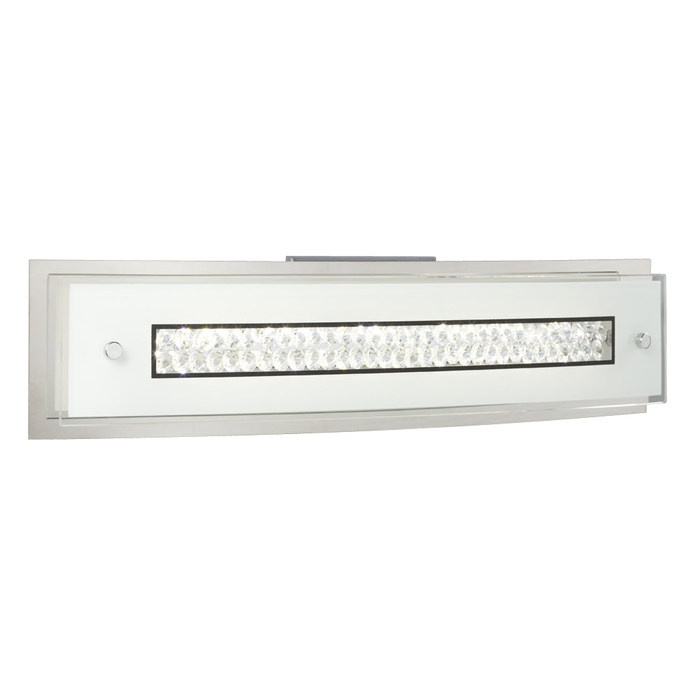 Aubree LED Bath & Vanity Light in Chrome - available from The Lighting Shoppe, trusted by Canadian homeowners