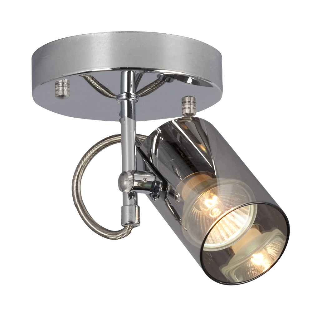 Jayden One Light Spot Light in Chrome - available from The Lighting Shoppe, trusted by Canadian homeowners