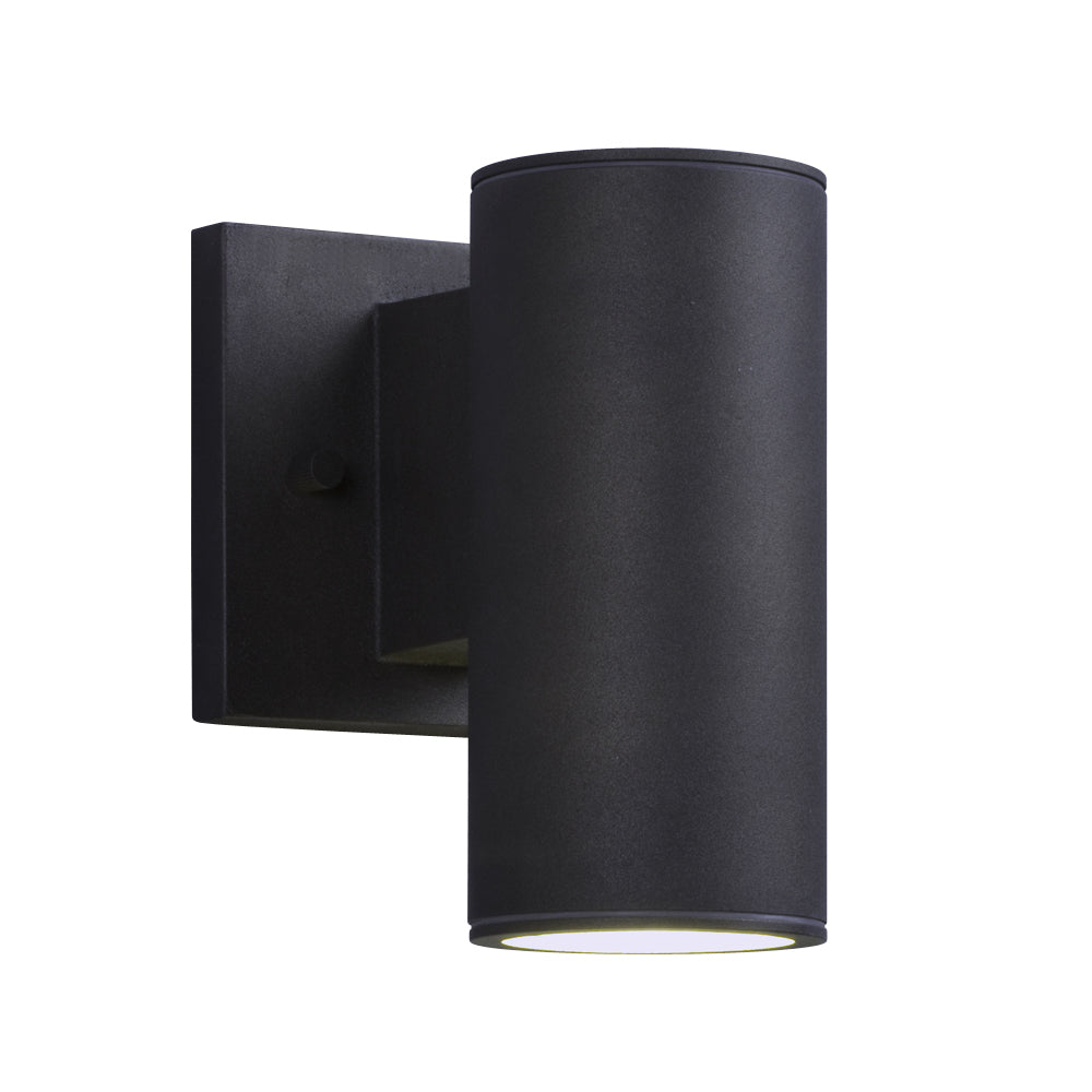 One Light Outdoor LED Wall Fixture in Black - available from The Lighting Shoppe, trusted by Canadian homeowners