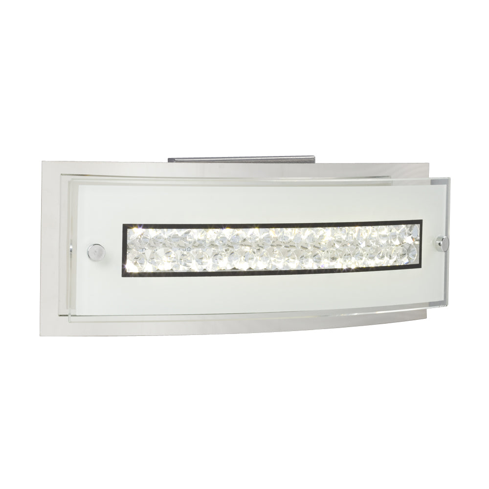 Aubree LED Bath & Vanity Light in Chrome - available from The Lighting Shoppe, trusted by Canadian homeowners