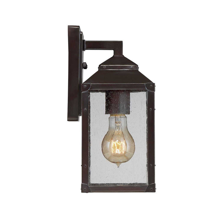 Savoy House - 5-340-213 - One Light Wall Mount - Brennan - English Bronze w/Gold