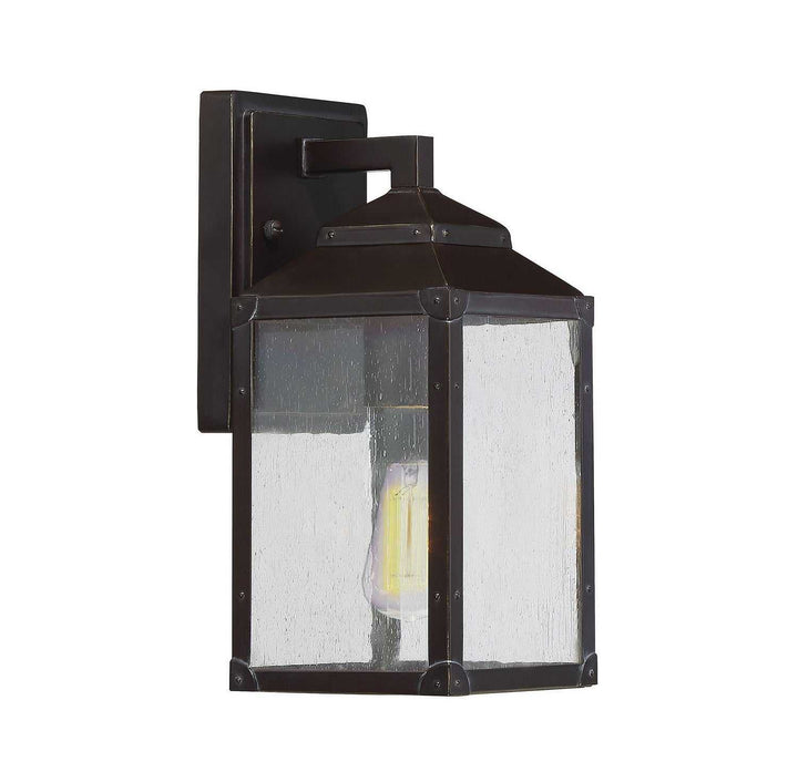 Savoy House - 5-340-213 - One Light Wall Mount - Brennan - English Bronze w/Gold